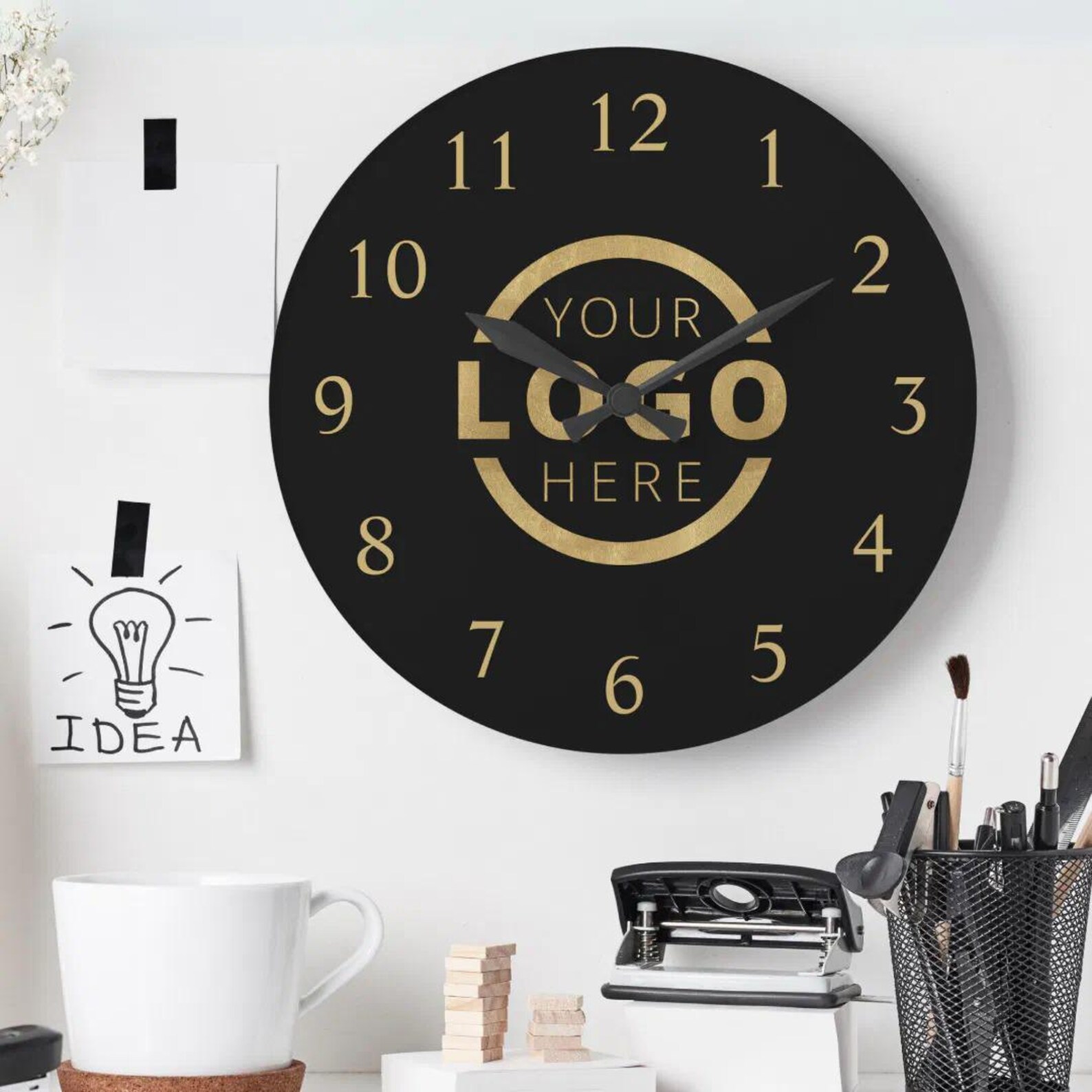 Custom Logo Wall Clock