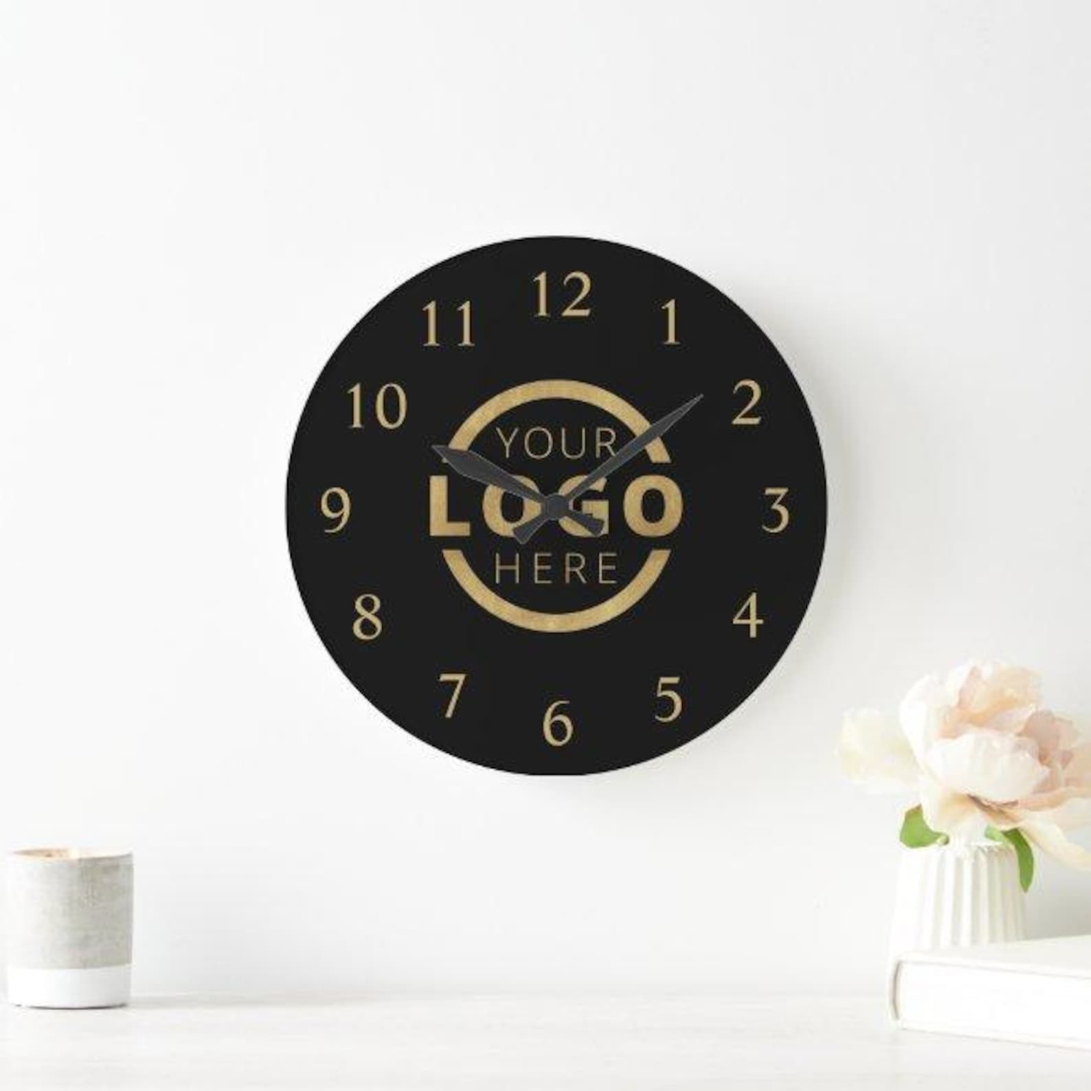 Custom Logo Wall Clock
