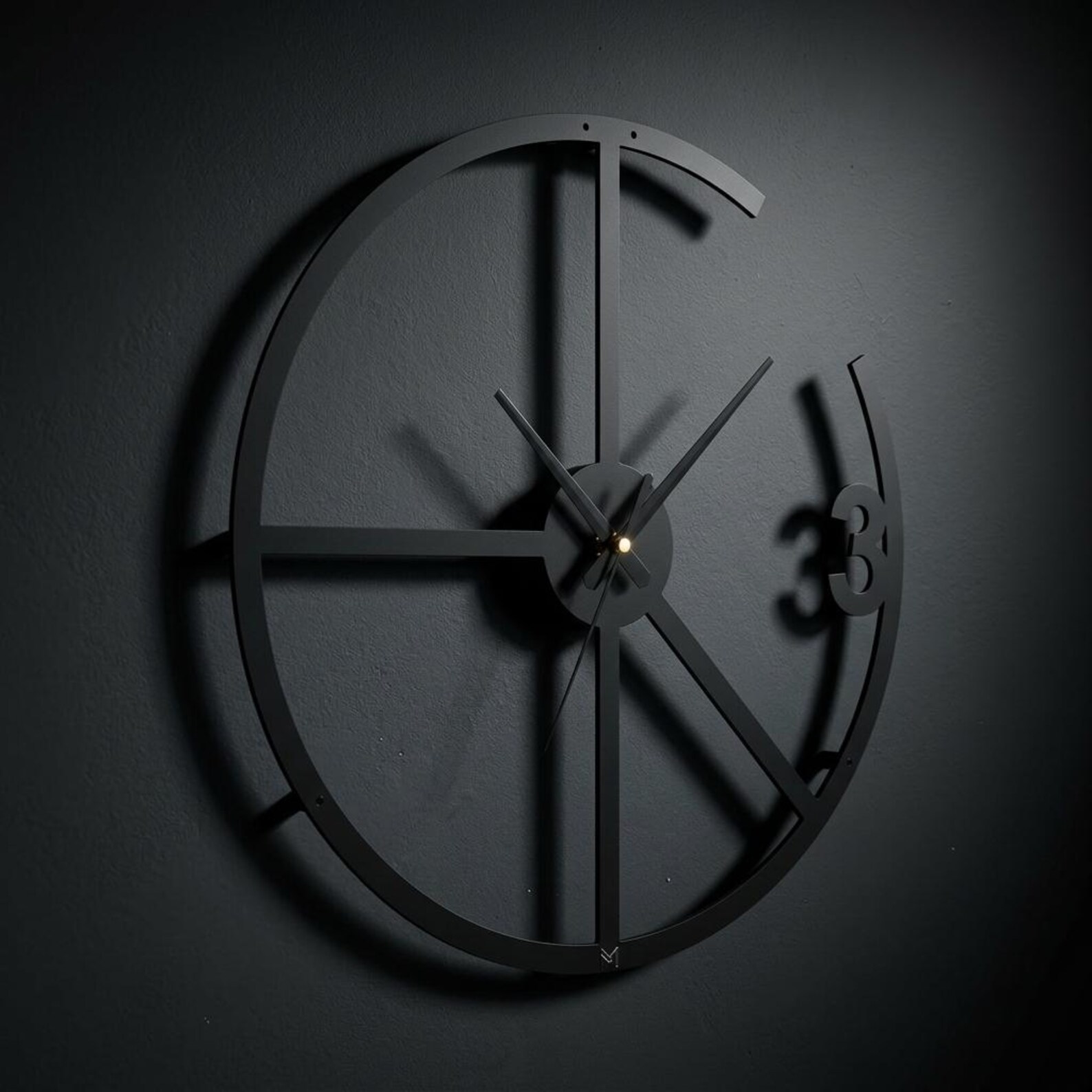 Gear Wall Clock – Oversized Industrial Clock