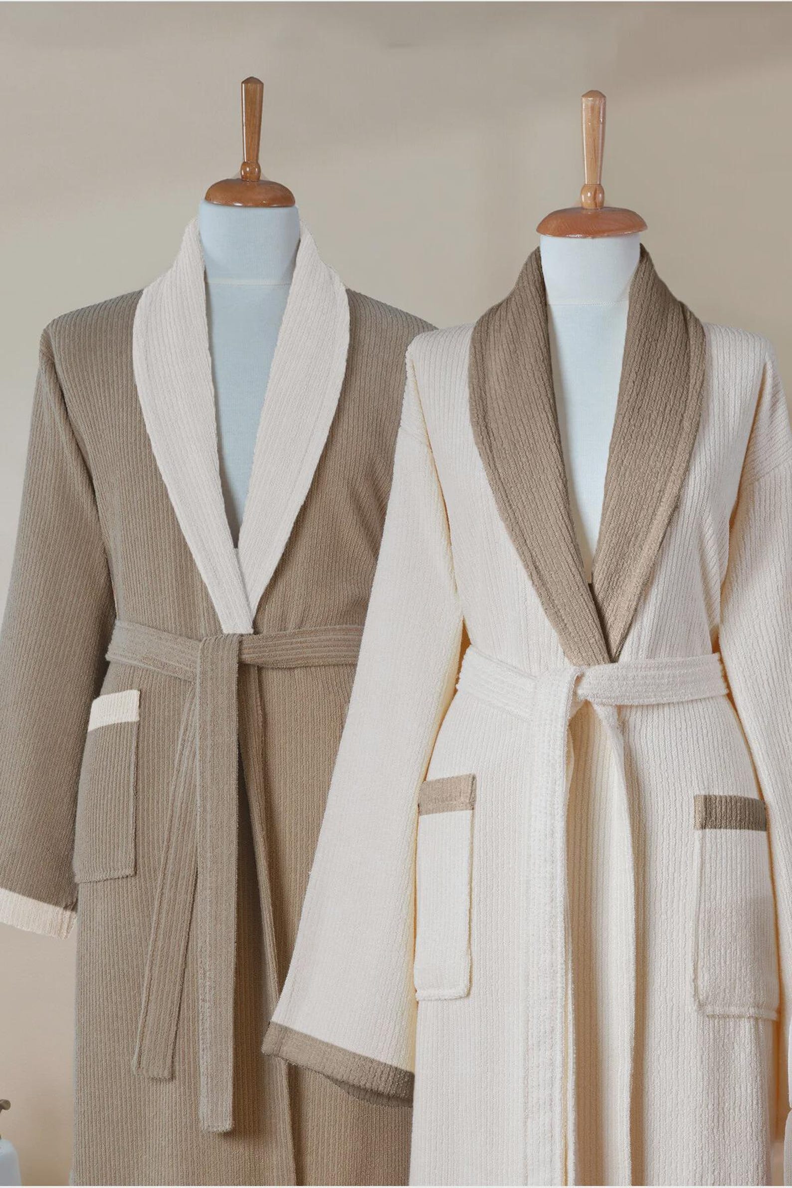 Family Matching Robes – Set of 4 Waffle Bathrobes